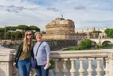 ILCE-6500-20190517-DSC05425 : 2019, Alison Mull, Castel Sant'Angelo, Italy, Lois, Ponte Vittorio Emanuelle II, Rome