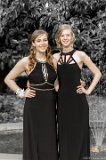 Alison & Courtney B&W  Green Hope High Prom 2015 : Alison, Alison Prom 2015 Green Hope High School, Courtney