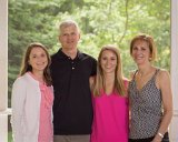 Ernie & Ann's 85th Birthday family get together : Amy, John, Leslie, Susan