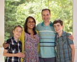 Ernie & Ann's 85th Birthday family get together : Brogen Deitsche, Quinn Deitsche, Sharon Deitsche, Tom Deitsche