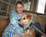 ILCE-6500-20170909-DSC00888  Celebrating Susan's & Amy's birthday 2017 : 2017, Canon FD 17mm 1:40 SSC, Lens, Leslie, Pipa dog, birthday