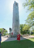 ILCE-6000-20190427-DSC05096 : 2019, Alison, Bell Tower, France, NCSU, Senior Pix