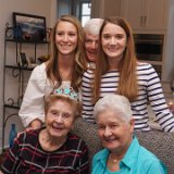 ILCE-6500-20210430-DSC07212 : 2021, Amy Siphers, Ann, Ellen, Leslie Siphers, birthday