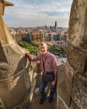 Barcelona - La Sagrada Familia : 2015, Barcelona, Sirna Reunion Board, Spain, Steve