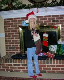 E8700-20041225-DSCN0818  Christmas Morning 2004 Alison : 2004, Alison, Christmas