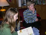 E8700-20041225-DSCN0837  Amy and Lois : 2004, Amy, Christmas, Lois