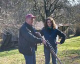 SLT-A33-20111228-DSC01589  shooting guns : 2011, Christmas, Holly, Mike, gun, shooting