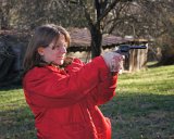 SLT-A33-20111228-DSC01602  shooting guns : 2011, Christmas, DJ, gun, shooting