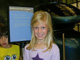 E8700-20041127-DSCN0733  Thanksgiving 2004 with Akers in DC Smithsonian Udvar-Hazy Alison at simulator : 2004, Alison, Smithsonian, Thanksgiving, Udvar-Hazy
