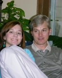 E8700-20051124-DSCN1928  Thanksgiving 2005 at the Siphers' house : John, Leslie