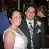 E8700-20050618-DSCN1511  Daniel & Leigh Owens wedding reception at Gillies in Blacksburg VA : Daniel Owens, Leigh Owens, People, Sirna, family, wedding