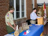 Andy is an Eagle Scout  Andy Barrette's Eagle Scout ceremony : Andy