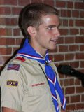 Andy is an Eagle Scout  Andy Barrette's Eagle Scout ceremony : Andy