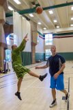 Sunday Morning Ball  The regular basketball group mixes it up on Sunday morning. : Jim Link, Kahn, Lifetime Basketball