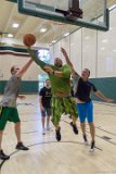 Sunday Morning Ball  The regular basketball group mixes it up on Sunday morning. : Jim Link, Kahn, Lifetime Basketball