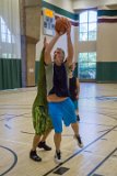 Sunday Morning Ball  The regular basketball group mixes it up on Sunday morning. : Jim Link, Lifetime Basketball
