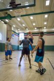 Sunday Morning Ball  The regular basketball group mixes it up on Sunday morning. : Jim Link, Lifetime Basketball