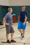 Sunday Morning Ball  The regular basketball group mixes it up on Sunday morning. : Hal, Jim Link, Lifetime Basketball