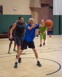 Sunday Morning Ball  The regular basketball group mixes it up on Sunday morning. : Joe Huttie, Lifetime Basketball, Shadi Kamel