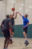 Sunday Morning Ball  The regular basketball group mixes it up on Sunday morning. : Joe Huttie, Lifetime Basketball, Shadi Kamel