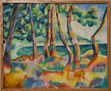 Abstract Landscape  Painting for sale by Cindy Mott McGarry