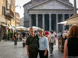 E8700-20041003-DSCN0071  Italy Rome Pantheon Lois Steve : 2004, Italy, Lois, Pantheon, Rome, Steve