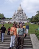 Sacre Coeur : 2006, France, Lois, Paris, Paris First, Sacré-Cœur (Basilica of the Sacred Heart of Paris), Steve, Teresa, _highlights_, _year_, church
