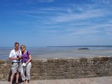 Steve & Lois at MSM : 2006, France, Lois, Mont Saint Michelle, Steve, _highlights_, _year_