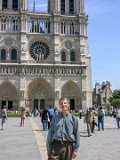 E8700-20060606-DSCN2659 : 2006, France, Notre Dame Cathedral, Paris, Paris First, Steve, _year_, church