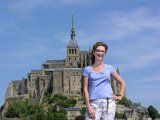 E8700-20060610-DSCN2904 : 2006, France, Mont Saint Michelle, Teresa, _highlights_, _year_