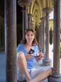 cloisters at MSM 2 : 2006, France, Mont Saint Michelle, Teresa, _year_