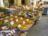 E8700-20060614-DSCN3210 : 2006, Farmers Market, France, Sarlot, _year_, spices