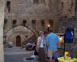 scoping dinner in Sarlat : 2006, France, Hal, Lois, Sarlot, Steve, _year_