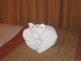 100 HS-20120620-IMG 0263  Towel art frog : 2012, Carribean, cruise