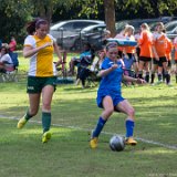 Audrey Soccer  Audrey Bowen playing in soccer CASL club match : Audrey Bowen, soccer