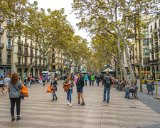Barcelona - Les Rambles : 2015, Barcelona, Spain