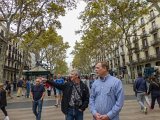 Barcelona - Les Rambles : 2015, Barcelona, Hal, Spain, Steve