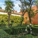 Sevilla - Real Alcazar de Sevilla  Royal palace in Seville, Spain, originally developed by Moorish Muslim kings. : 2015, Real Alcazar, Sevilla, Spain