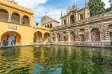 Sevilla - Real Alcazar de Sevilla  Royal palace in Seville, Spain, originally developed by Moorish Muslim kings. : 2015, Real Alcazar, Sevilla, Spain