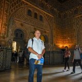Sevilla - Real Alcazar de Sevilla  Royal palace in Seville, Spain, originally developed by Moorish Muslim kings. : 2015, Hal, Real Alcazar, Sevilla, Spain