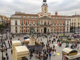 Madrid - Puerta del Sol  Pictures of Puerta del Sol from rooms in Hotel Europa : 2015, Madrid, Puerta del Sol, Spain