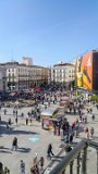 Madrid - Puerta del Sol  Pictures of Puerta del Sol from rooms in Hotel Europa : 2015, Madrid, Puerta del Sol, Spain