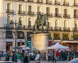 Madrid - Puerta del Sol : 2015, Madrid, Puerta del Sol, Spain