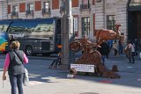 Puerto Del Sol Performance Art : 2015, Madrid, Puerta del Sol, Spain