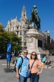 ILCE-6000-20181008-DSC04529 : 2018, Hal, King Pedro IV, Porto, Portugal, Teresa, _highlights_, _year_, clock, statue