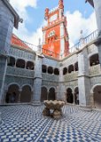 ILCE-6000-20181014-DSC05001 : 2018, Park of Pena (Parque da Pena), Pena Palace (Palácio da Pena), Portugal, Sintra, _highlights_, _year_, clock
