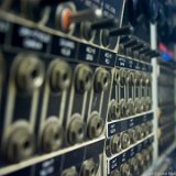 Comm Panel  Comm panel on DD-933 Barry : DC Trip 2014, DD-933, Naval Yard, destroyer, ship