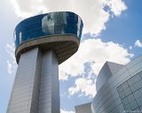 Tower Exterior 2  Smithsonian Udvar-Hazy exterior tower shot : DC Trip 2014, Smithsonian, Udvar-Hazi, tower