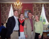 Cocktails at Le Choiseul : 2006, Amboise, France, Hal, Le Choiseul, Lois, Steve, Teresa, _highlights_, _year_