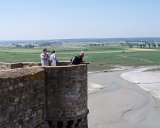 turret at MSM : 2006, France, Hal, Mont Saint Michelle, Teresa, _year_